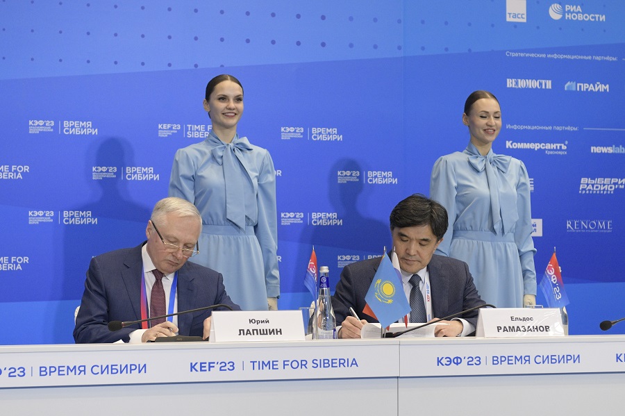 Красноярский край и Акмолинская область Казахстана обозначили планы сотрудничества до 2025 года