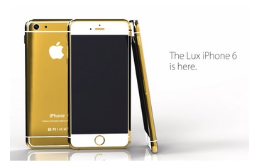 В интернете уже можно сделать заказ на золотой, платиновый или бриллиантовый iPhone 6