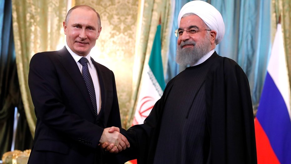 Путин и Рухани обсудили ситуацию в Сирии после ударов США