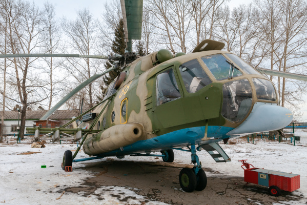 Военный учебный центр при ИРНИТУ получил десантно-транспортный вертолет